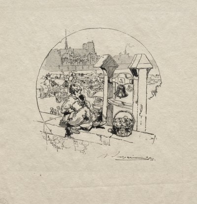 Marché aux Pommes, Nr. 2 von Auguste Louis Lepère