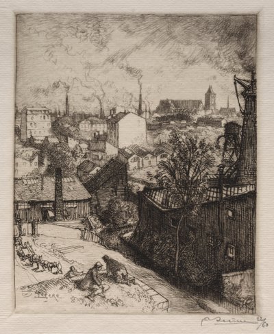 Erinnerung an St. Denis von Auguste Louis Lepère