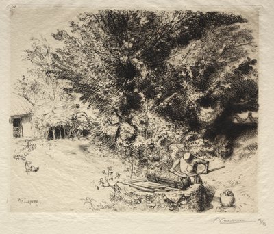 Die Grube, 1911 von Auguste Louis Lepère