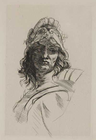 Büste der Bellona von Auguste Rodin