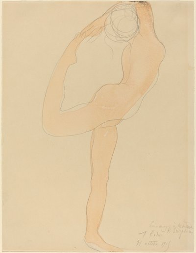 Tanzende Figur von Auguste Rodin
