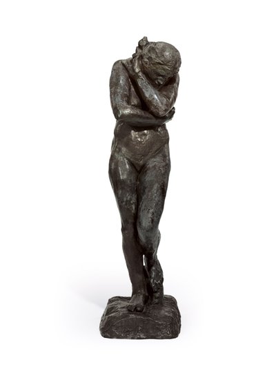 Eva nach dem Sündenfall, 1881; 1897 von Auguste Rodin