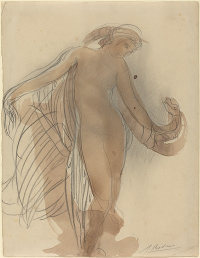 Figur nach vorne gerichtet von Auguste Rodin