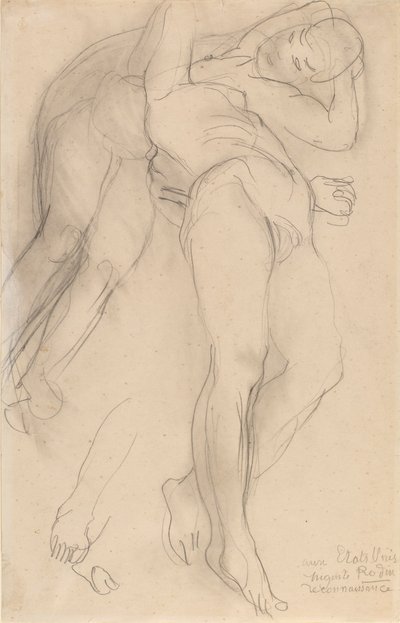 Figurenskizze von Auguste Rodin