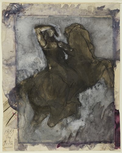 Reiter, 1889 von Auguste Rodin