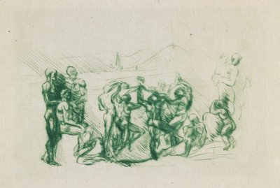 La Ronde, ca. 1883-84 von Auguste Rodin