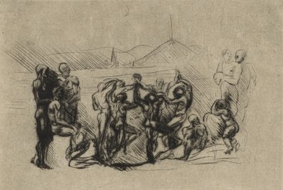 La Ronde, ca. 1883 von Auguste Rodin