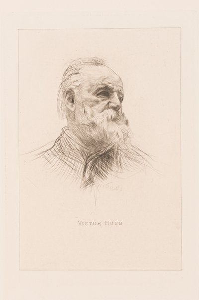 Porträt von Victor Hugo von Auguste Rodin