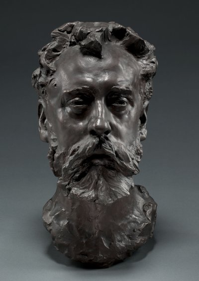 Porträt von William E. Henley, 1882 von Auguste Rodin