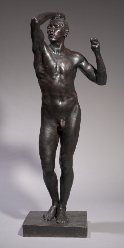 Das Zeitalter der Bronze, 1875-1876 von Auguste Rodin