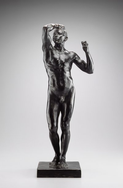 Das Zeitalter der Bronze, nach 1877 (Bronze) von Auguste Rodin