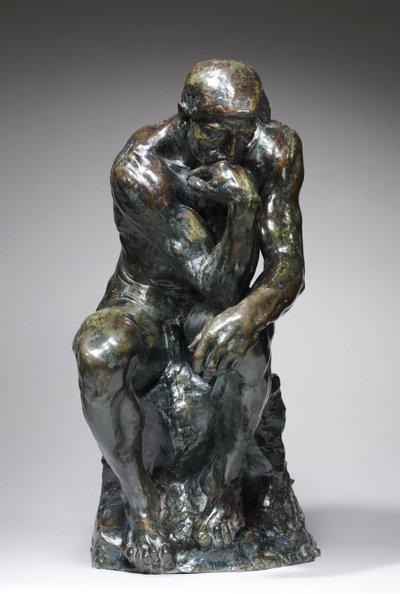 Der Denker, ca. 1880 von Auguste Rodin