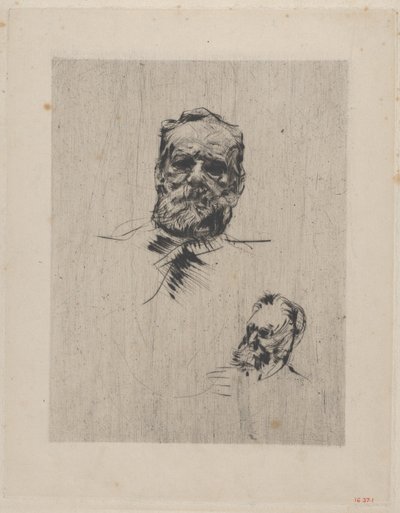 Victor Hugo, 1885 von Auguste Rodin