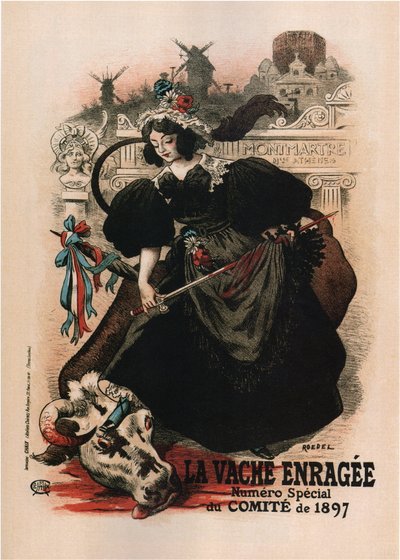La Vache Enragée von Auguste Roedel