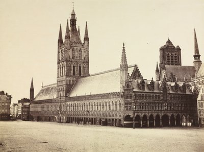 Ypern, Belgien, ca. 1855-1862 von Auguste Rosalie Bisson