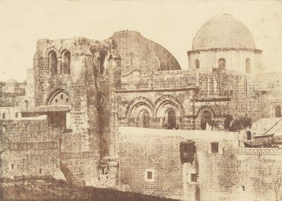 Jerusalem. Heiliges Grab. Gesamtansicht 2 von Auguste Salzmann