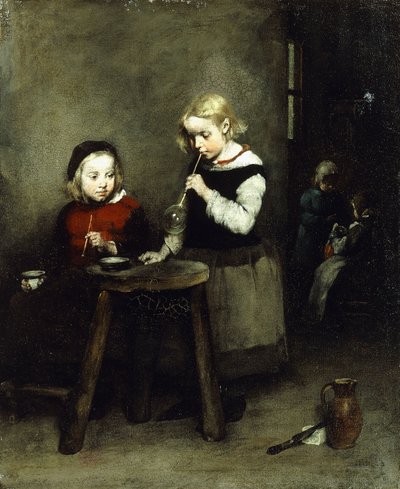 Seifenblasen von Auguste Theodule Ribot