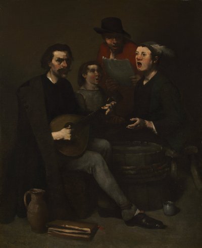 Sänger von Auguste Theodule Ribot