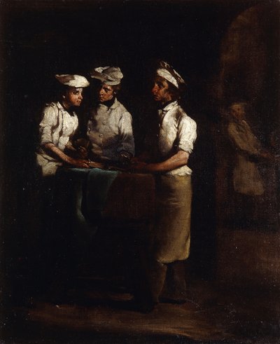 Die drei Köche von Auguste Theodule Ribot