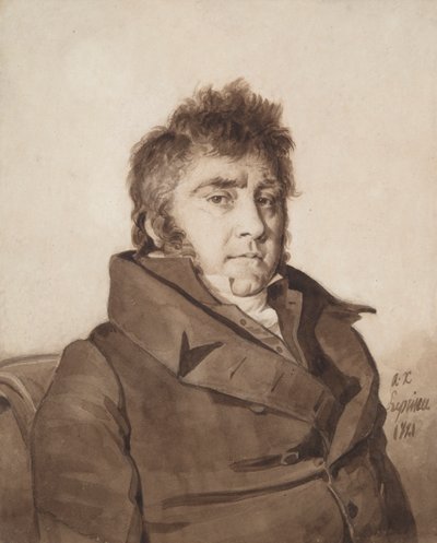 Porträt des Künstlers von Auguste Xavier Leprince