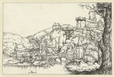 Blick auf Passau von Augustin Hirschvogel