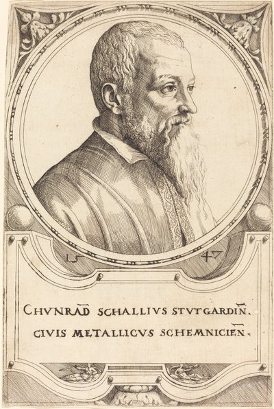 Conrad Schall von Augustin Hirschvogel