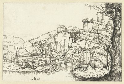 Ansicht von Passau von Augustin Hirschvogel