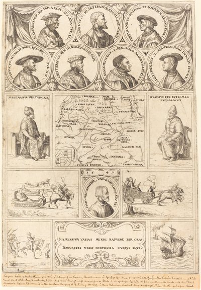 Sigismund von Herberstein von Augustin Hirschvogel