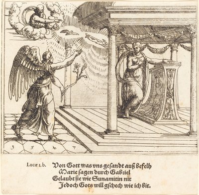 Die Verkündigung von Augustin Hirschvogel