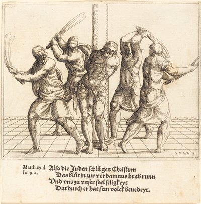 Die Geißelung von Augustin Hirschvogel