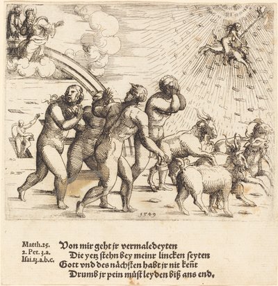 Das Jüngste Gericht von Augustin Hirschvogel