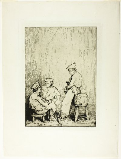 Das Menü von Augustin Théodule Ribot