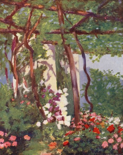 Garten, Villa Palumbo, Ravello von Augustine Fitzgerald