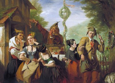 Szene aus Das Wintermärchen von Augustus Leopold Egg