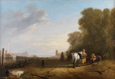 Eine Szene in Holland von Augustus Wall Callcott