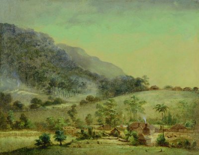 Höfe, ca. 1850 von Australasian School