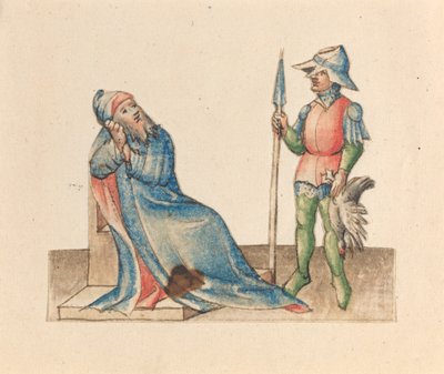 Isaak und Esau von Austrian 15th Century