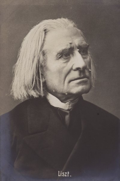 Franz Liszt, ungarischer Komponist von Austrian Photographer