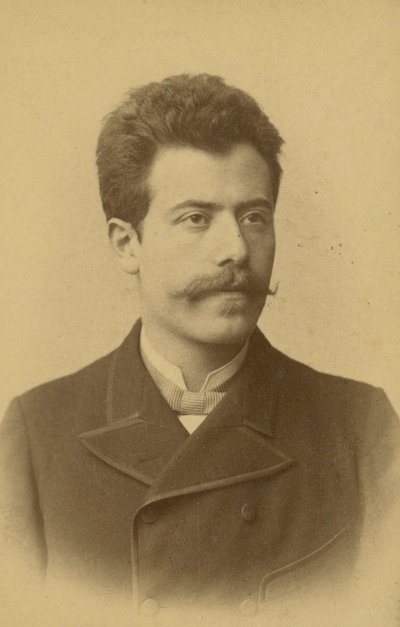 Gustav Mahler, 1884 von Austrian Photographer