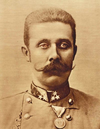 Porträt von Erzherzog Franz Ferdinand von Austrian School