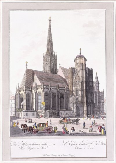 Stephansdom in Wien von Austrian School