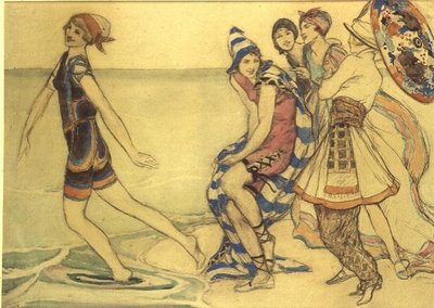 Die Strandparty von Averil Mary Burleigh