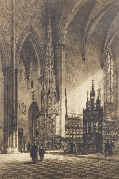Ulm Münster, ca. 1902 von Axel Haig