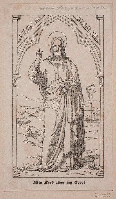 Christus segnend von Axel Theodor Kittendorff