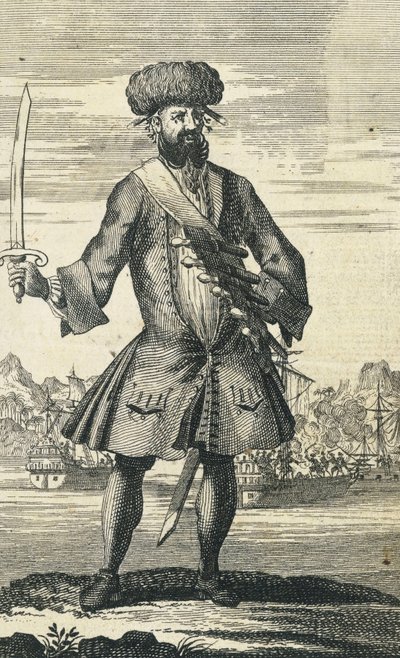 Der Pirat Blackbeard von B. Cole