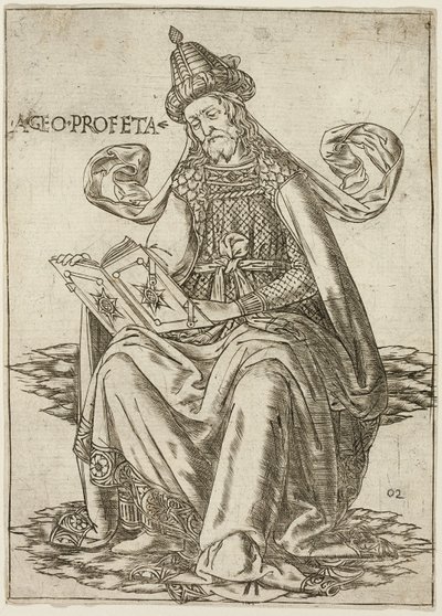 Prophet Haggai von Baccio Baldini