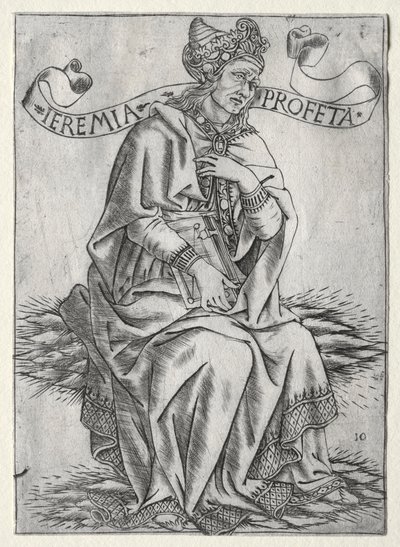 Die Propheten: Jeremia, ca. 1470-75 von Baccio Baldini