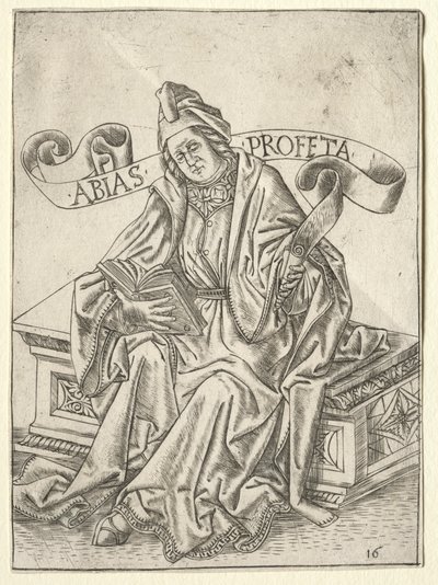 Die Propheten: Obadja, ca. 1470-1475 von Baccio Baldini