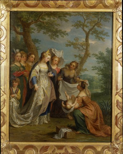 Die Auffindung des Moses von Balthasar Beschey