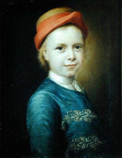 Porträt eines Jungen, 1741 von Balthasar Denner